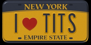 NY Tits Plate