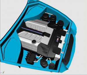 Engine for BMW X5M 2011