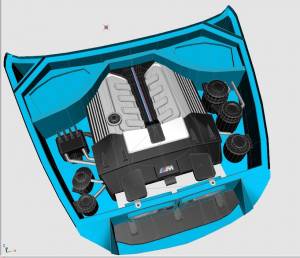 Engine for BMW X5M 2011